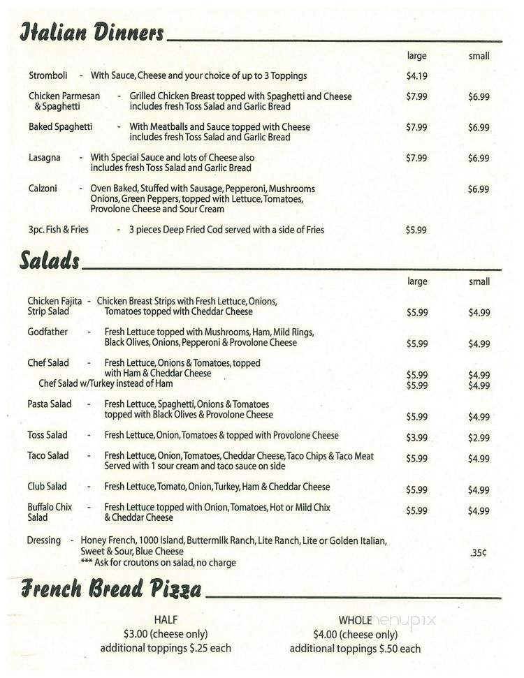 Vicario's Pizza - Bellefontaine, OH