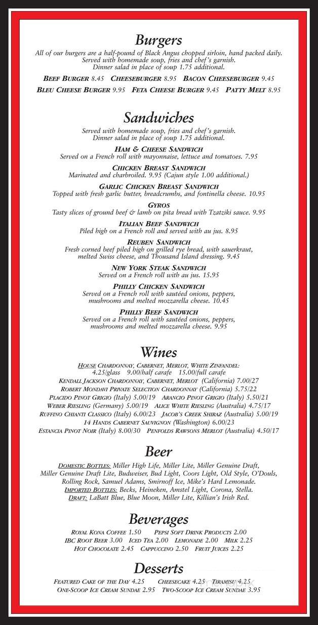Red Ox Restaurant & Bar - Hampshire, IL