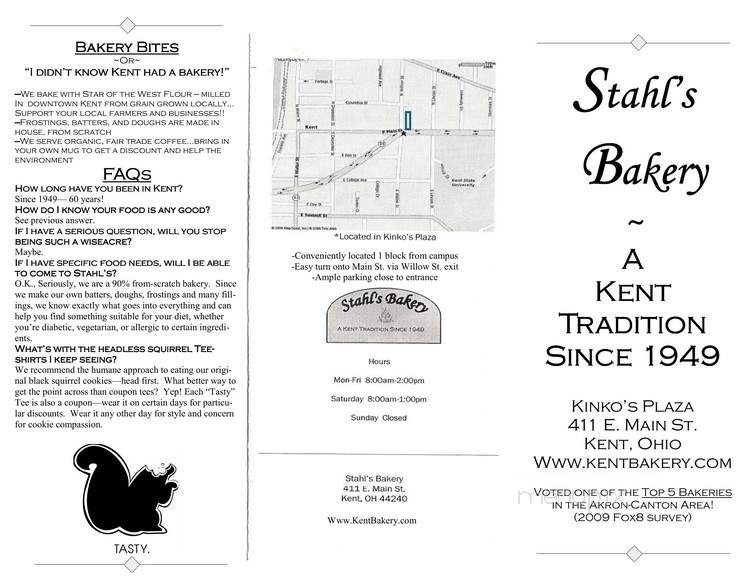 Stahl's Bakery - Kent, OH