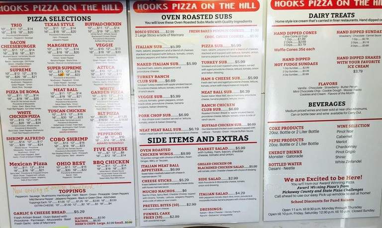 Hook's Pizza - Chillicothe, OH