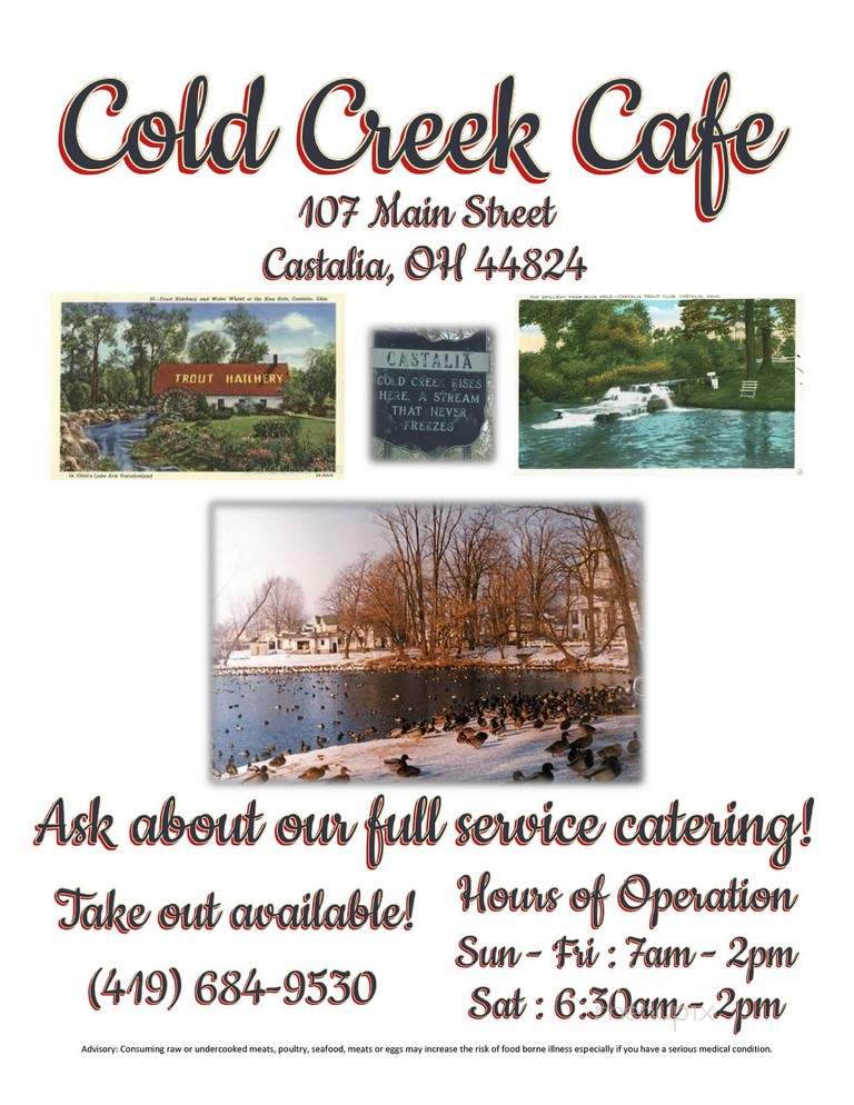 C & C Cold Creek Pub - Castalia, OH