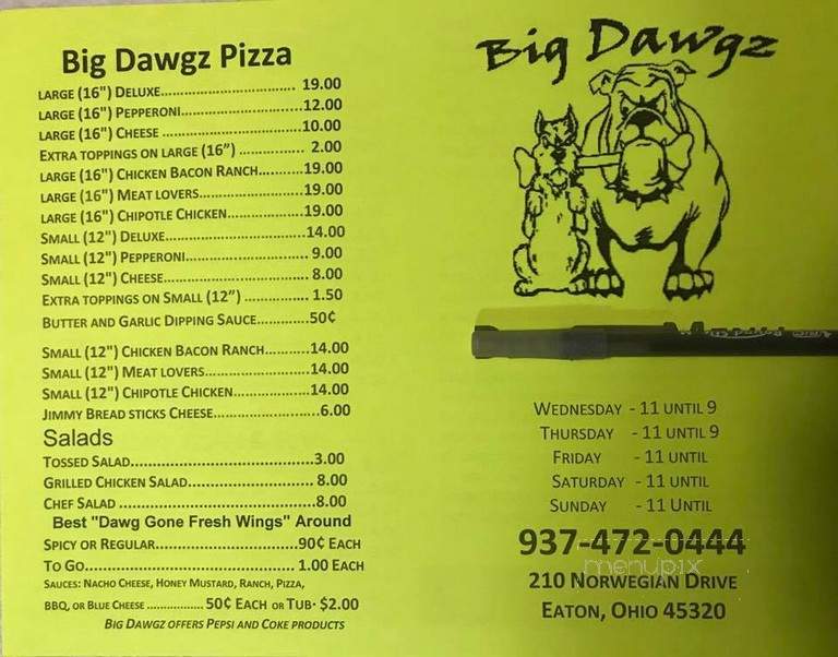 Big Dawgz - Camden, OH