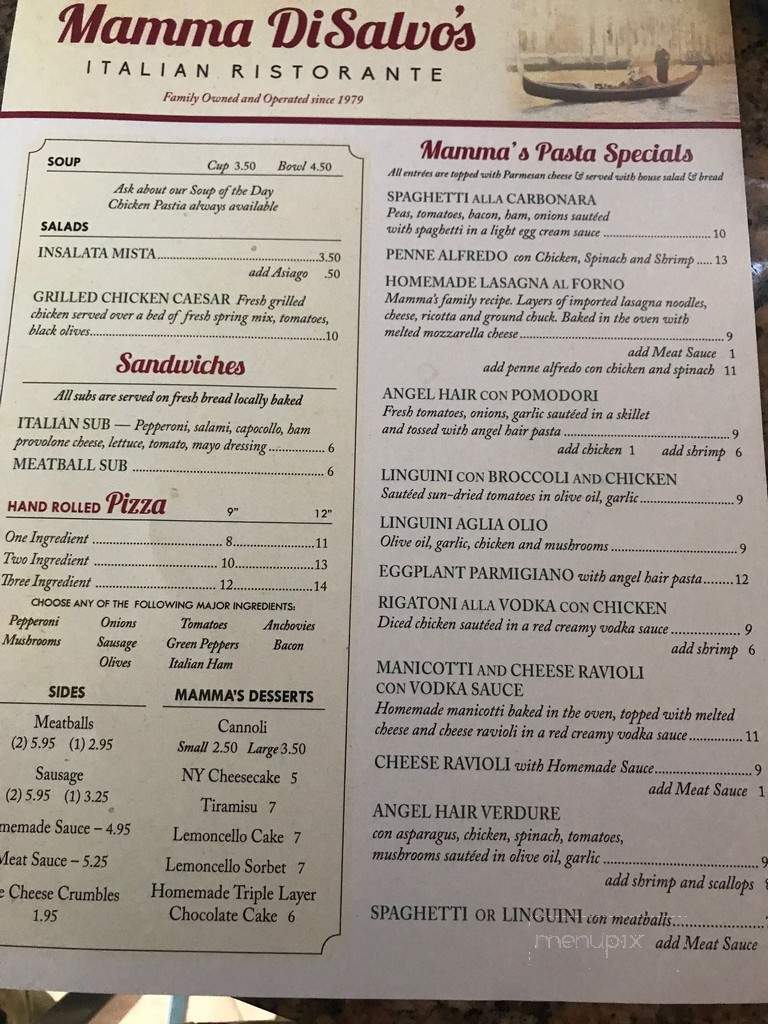 Mama DiSalvo Ristorante - Kettering, OH