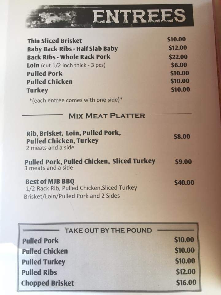 MJB BBQ - New Cumberland, WV