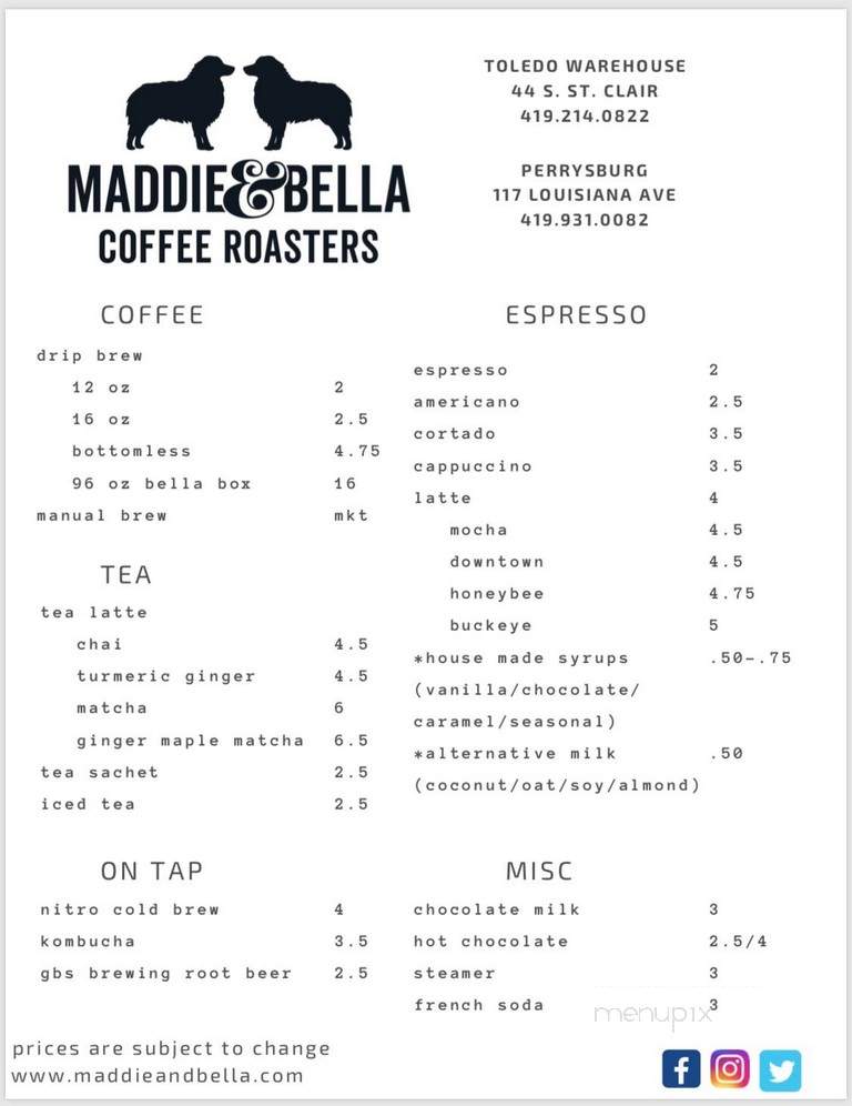 Maddie & Bella Coffee Roasters - Perrysburg, OH