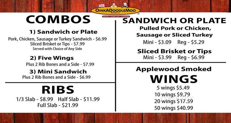 Oinkadoodlemoo BBQ - Miamisburg, OH