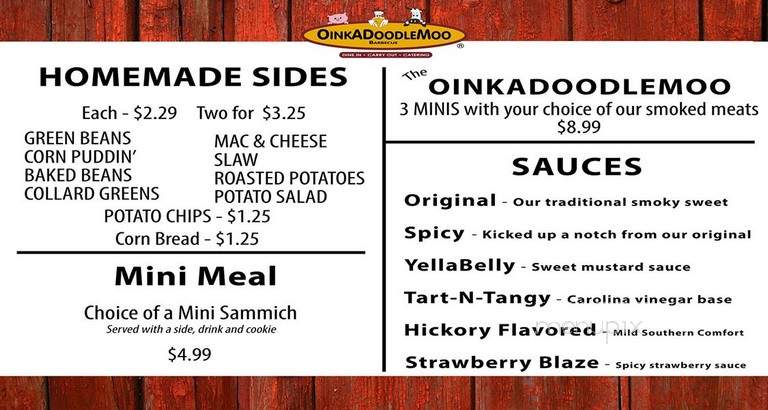 Oinkadoodlemoo BBQ - Miamisburg, OH