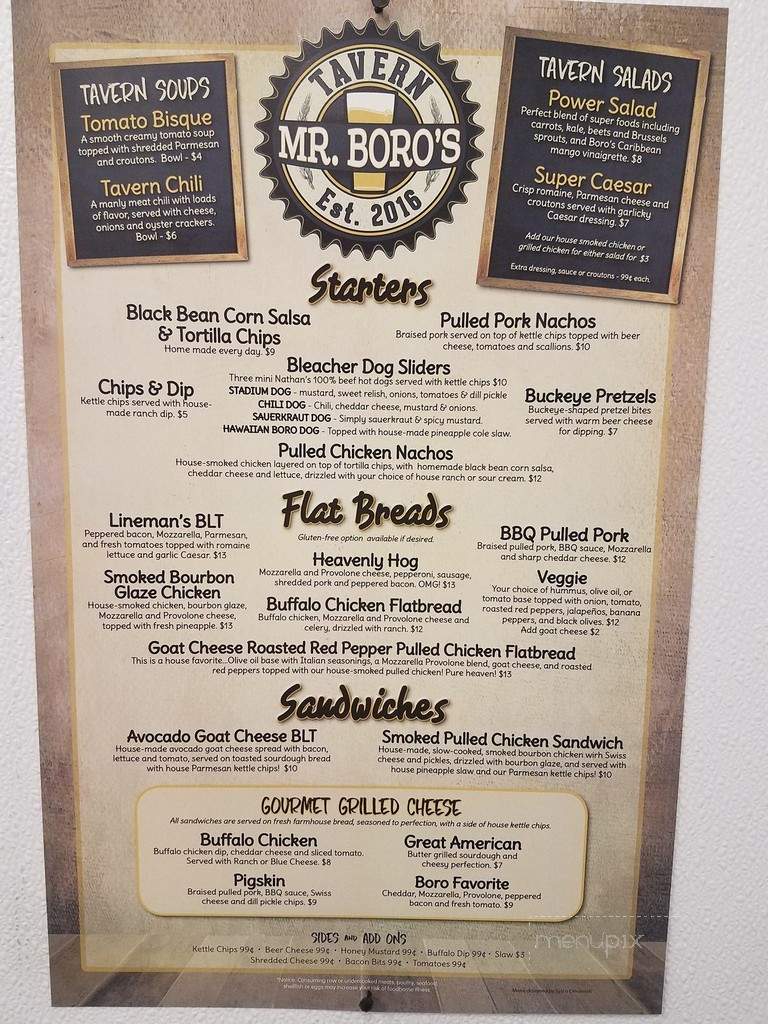 Mr. Boro's Tavern - Springboro, OH