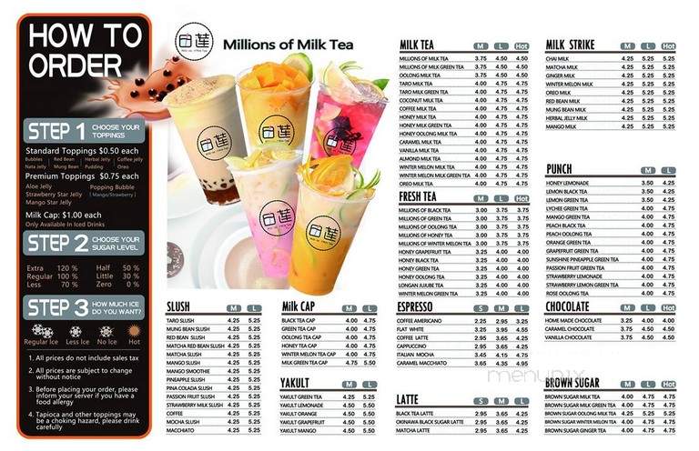 Millions Of Milk Tea - Monroe, OH