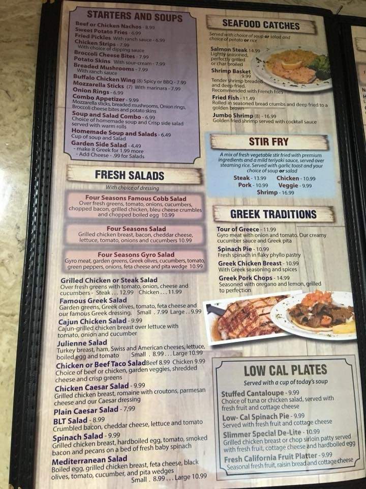 Four Seaons Family Restaurant - Bryan, OH