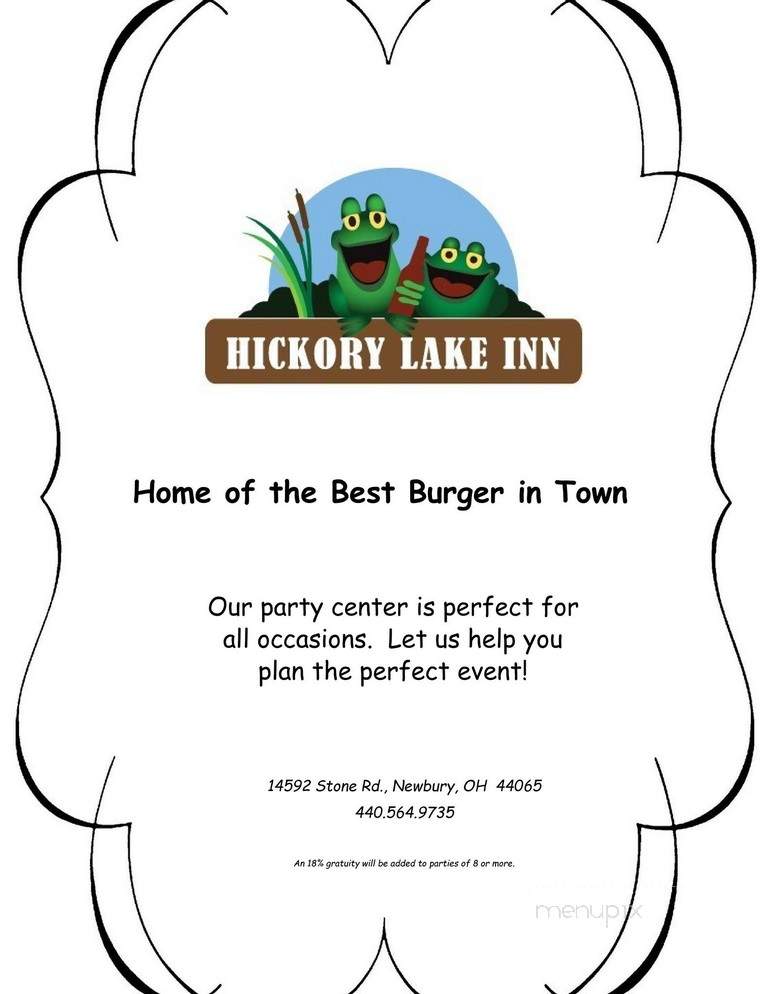 Hickory Lake Inn - Newbury, OH