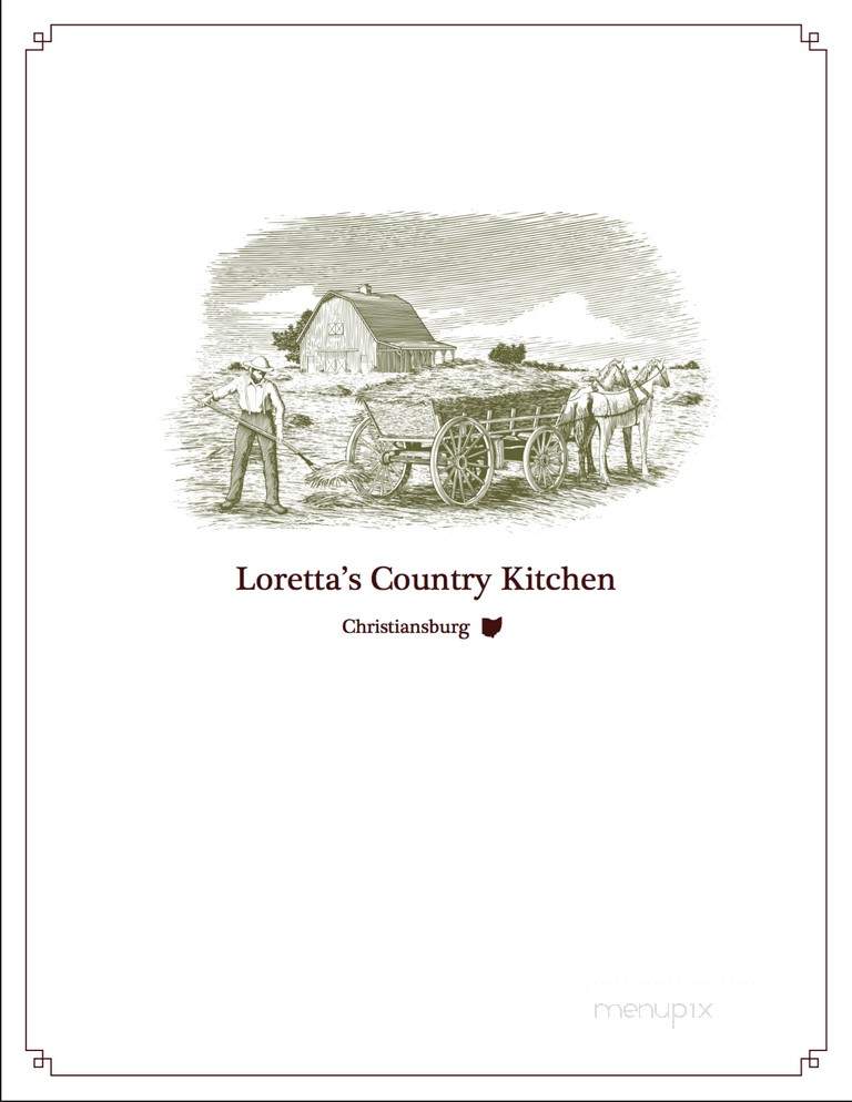 Loretta's Country Kitchen - Christiansburg, OH
