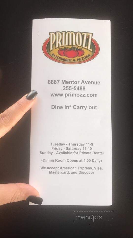 Primozz Pizza - Mentor, OH