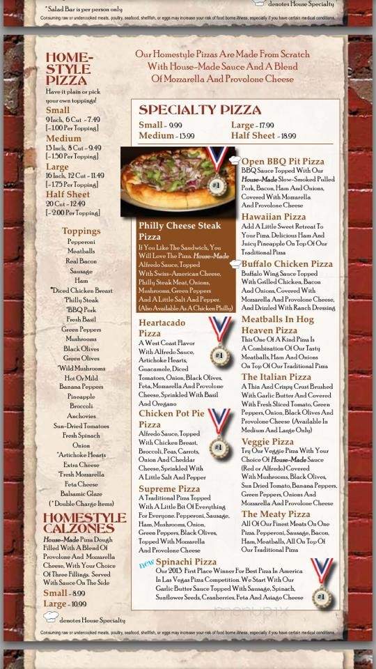 Samosky's Homestyle Pizzeria - Valley City, OH