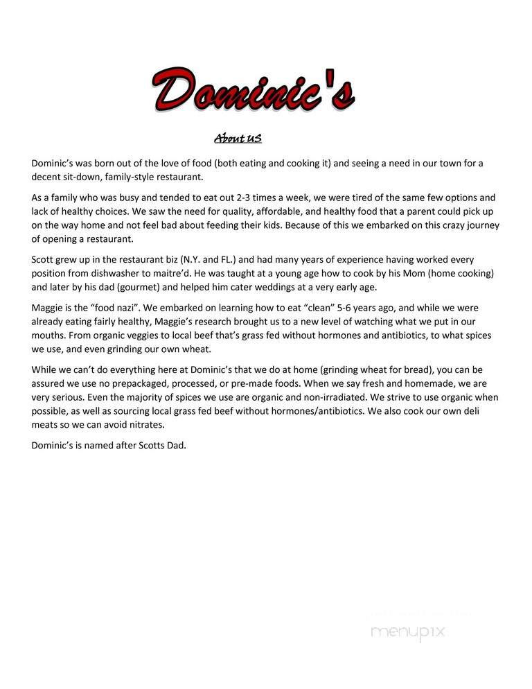 Dominic's Restaurant - Alexandria, KY