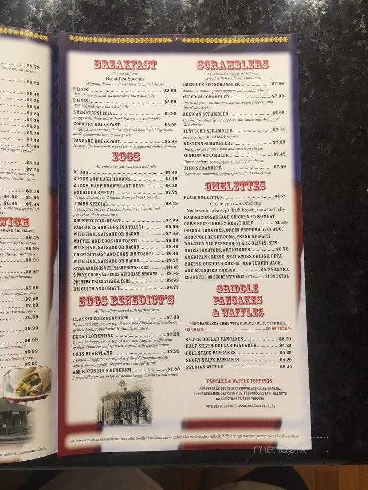 Americus Grill - Brighton, MI