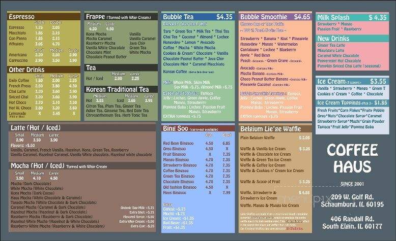Coffee Haus - South Elgin, IL