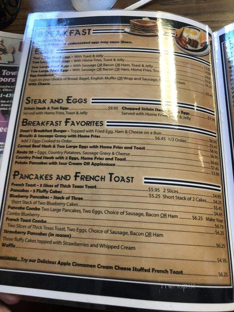 Dean's Family Restaurant - Madison, OH