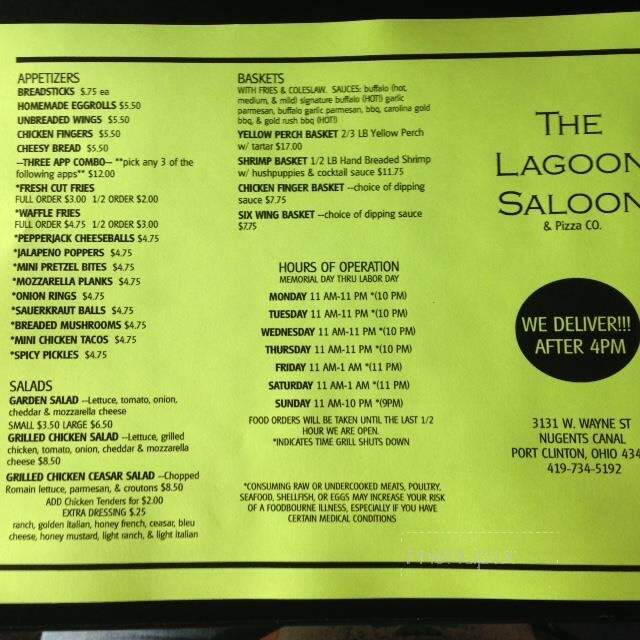 Lagoon Saloon - Port Clinton, OH