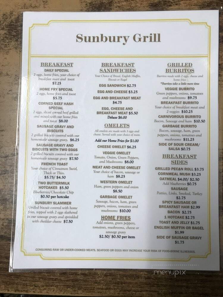 Sunbury Grill - Sunbury, OH