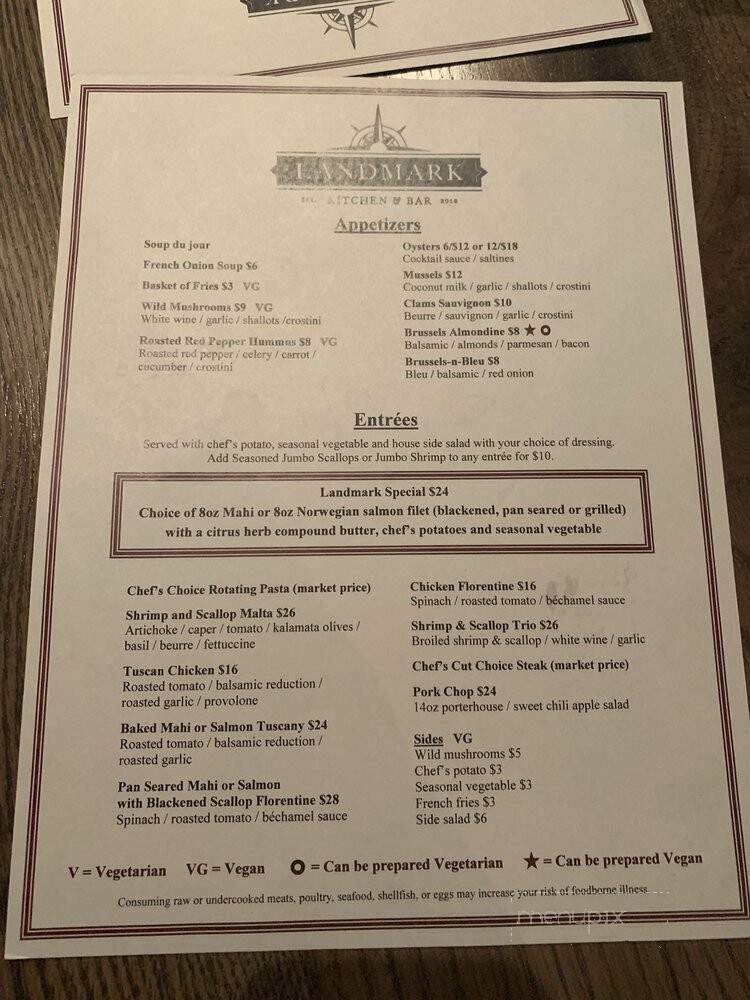 Landmark Kitchen & Bar - Sandusky, OH