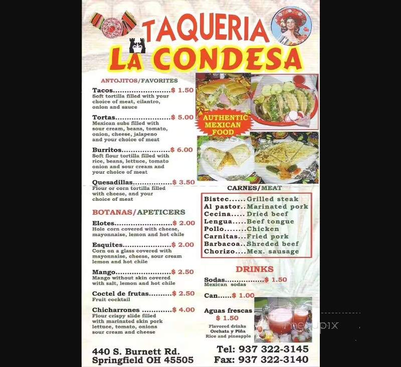 Taqueria La Condesa - Springfield, OH