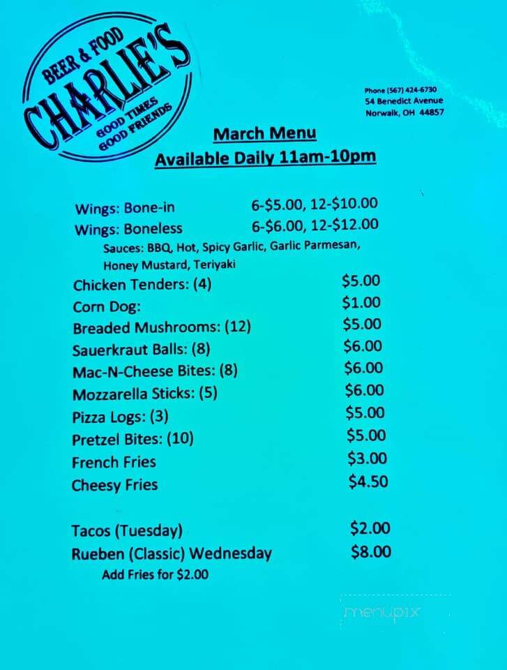 Charlie's Bar - Norwalk, OH