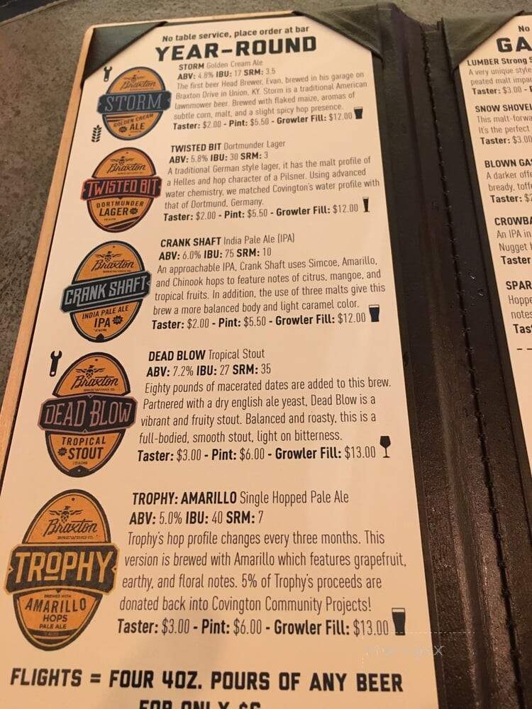 Braxton Brewing Company - Covington, KY