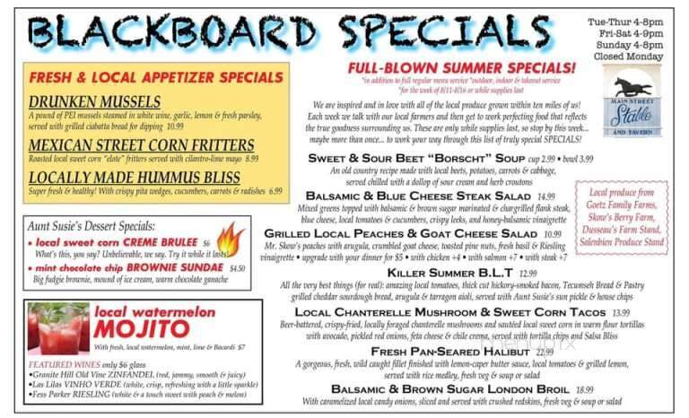 Stable Restaurant - Blissfield, MI