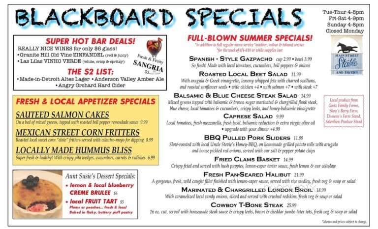 Stable Restaurant - Blissfield, MI
