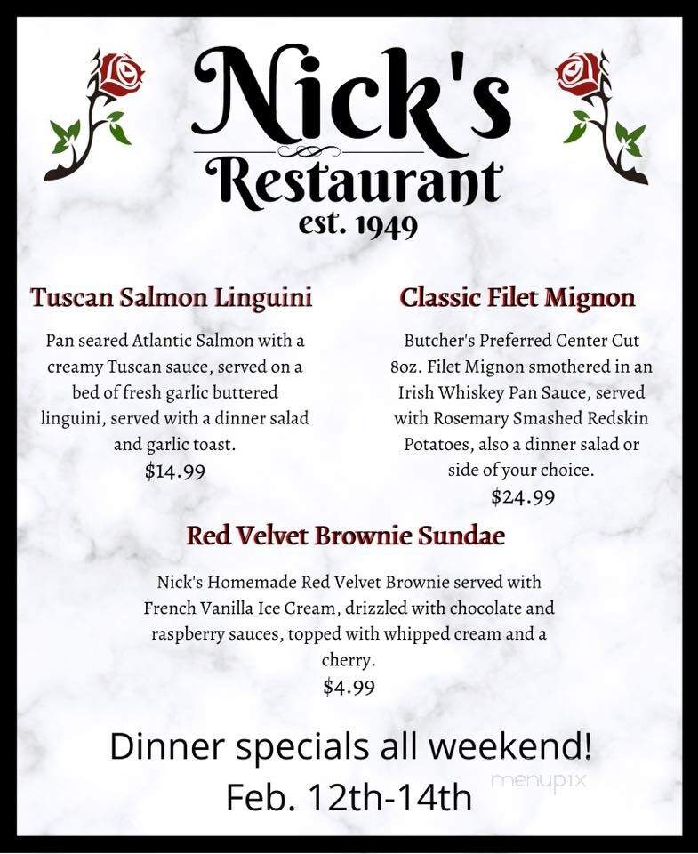 Nick's Restaurant - Xenia, OH