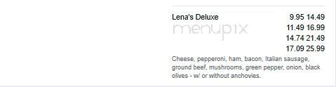 Lena's Pizza & Italian Restaurant - Blissfield, MI