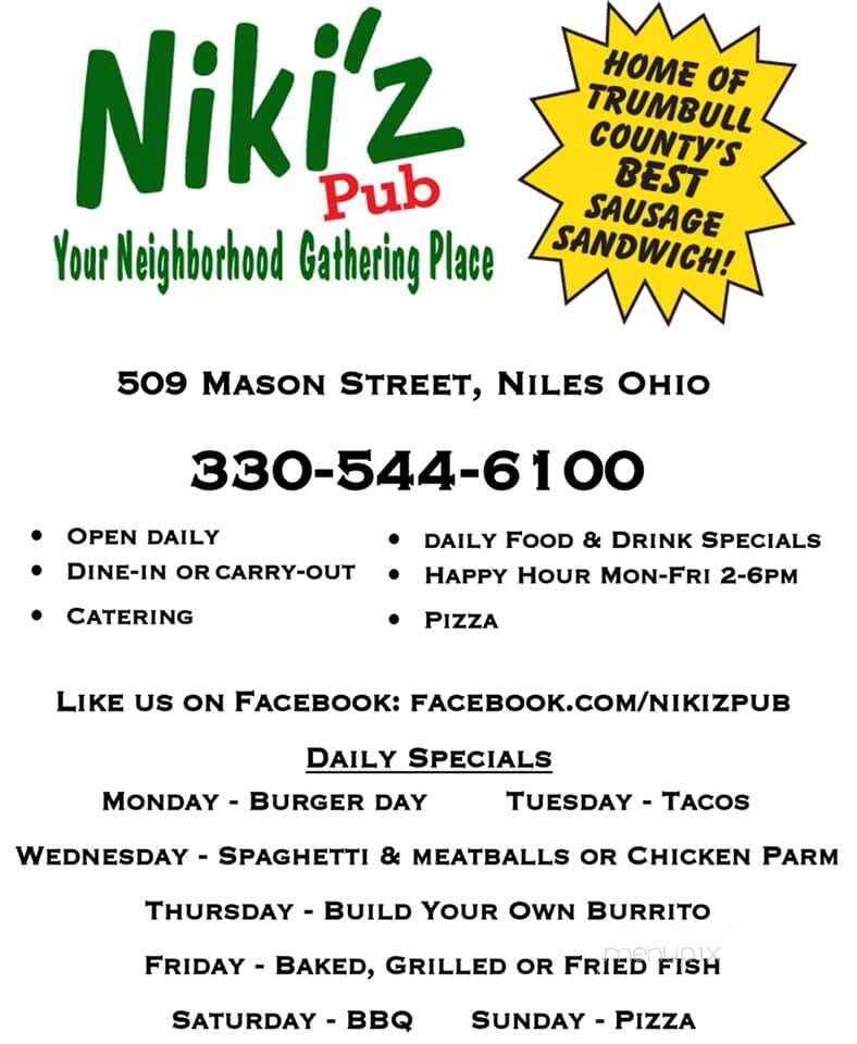 Niki'z - Niles, OH