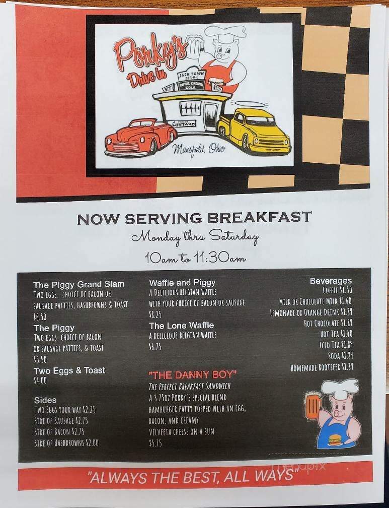 Porky's Drive In - Mansfield, OH