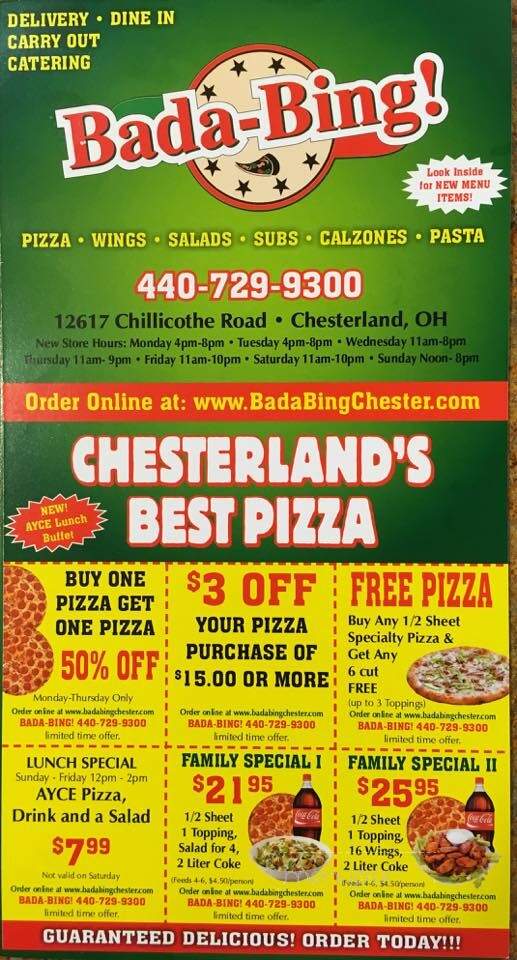 Bada-Bing! Pizza - Chesterland, OH