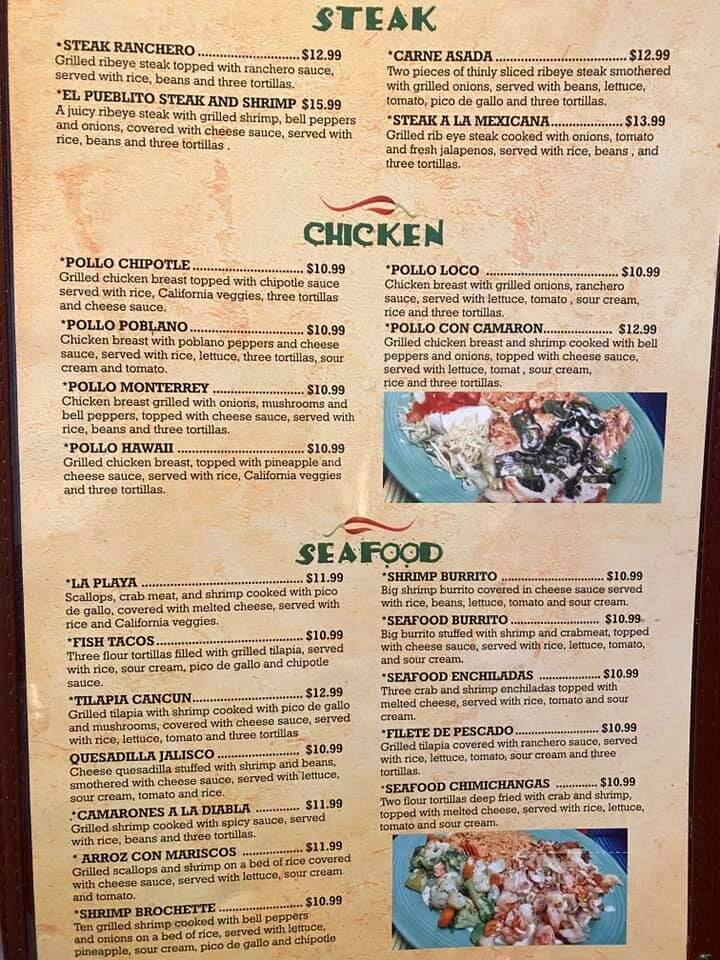 El Pueblito Mexican Cuisine - Uhrichsville, OH