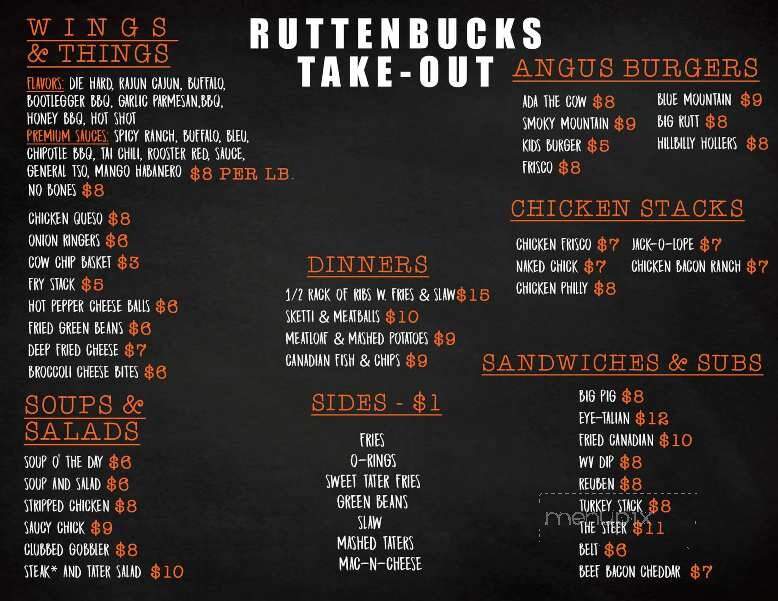 Ruttenbucks Bar & Grill - Glen Dale, WV