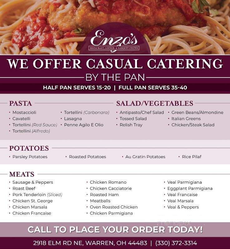 Enzo's Restaurant - Warren, OH