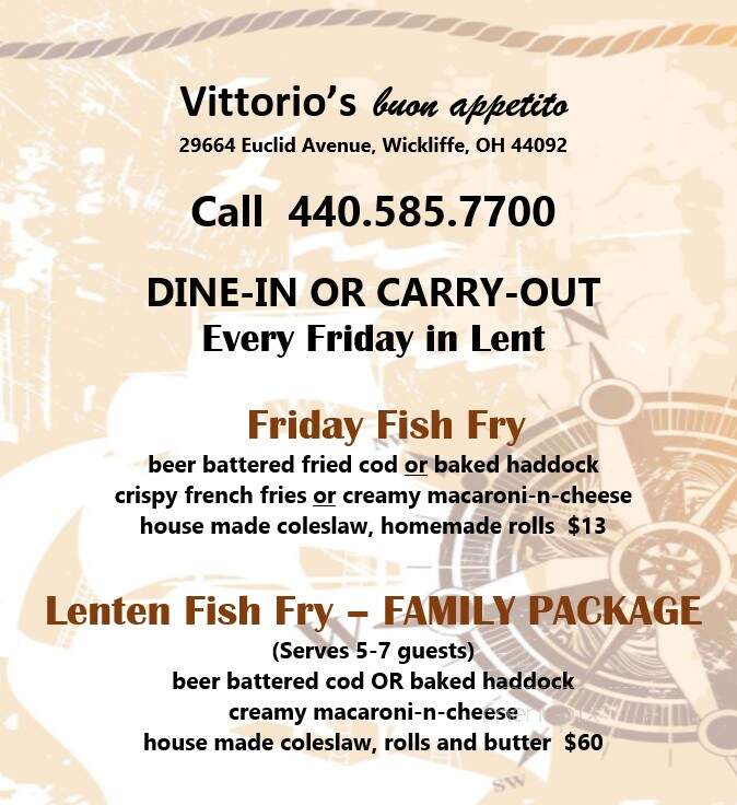 Vittorio's Buon Appetito - Wickliffe, OH