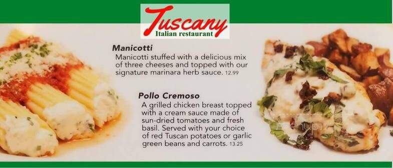 Tuscany Cuccini - Gallipolis, OH