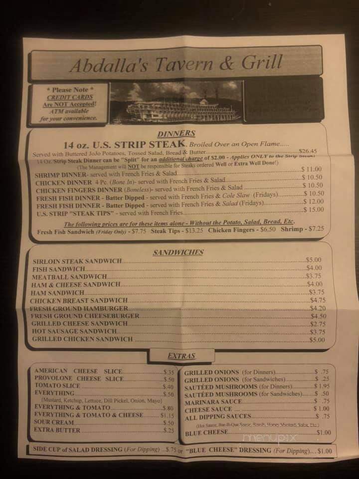 Abdalla's Tavern - Stratton, OH