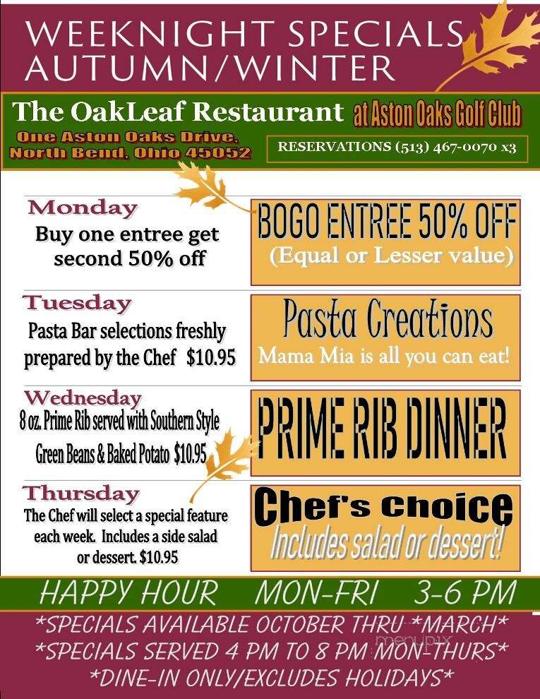 Aston Oaks - The Oak Leaf - North Bend, OH