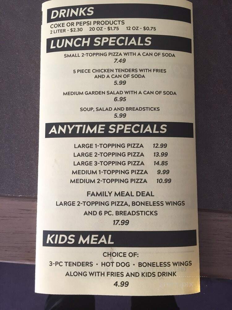 Donna D's Pizza - Ashland, OH