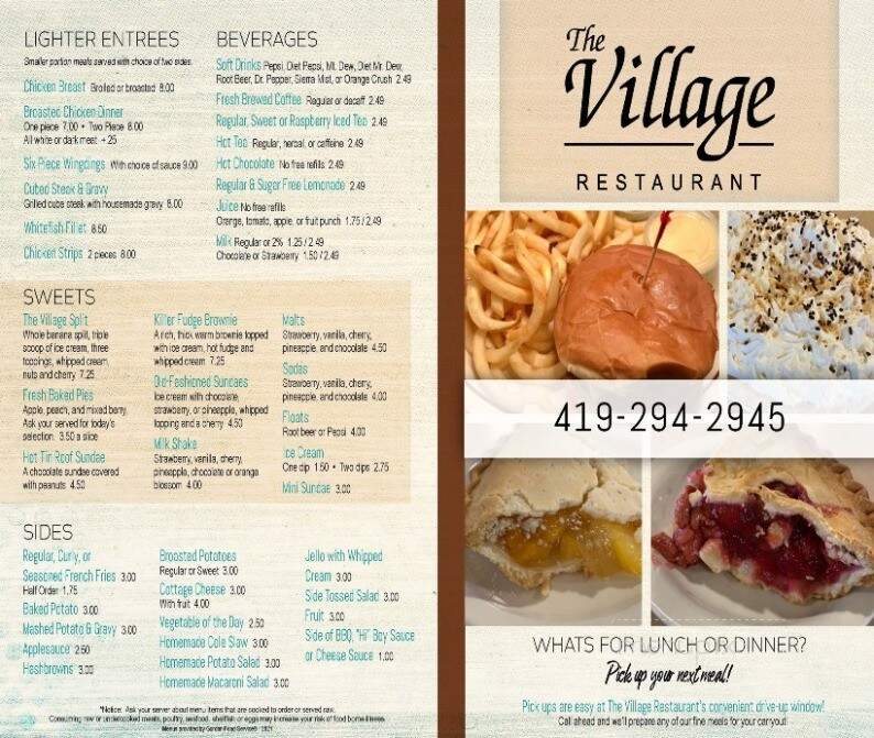 Village Family Restaurant - Upper Sandusky, OH