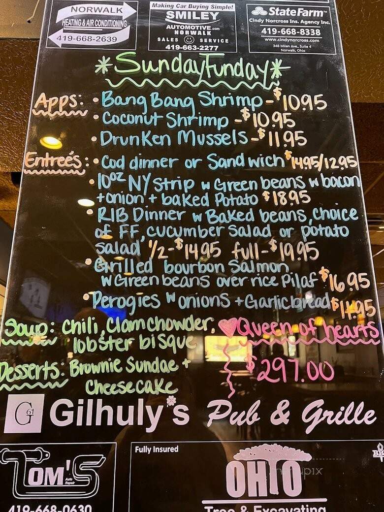 Gilhuly's on 61 - Berlin Heights, OH