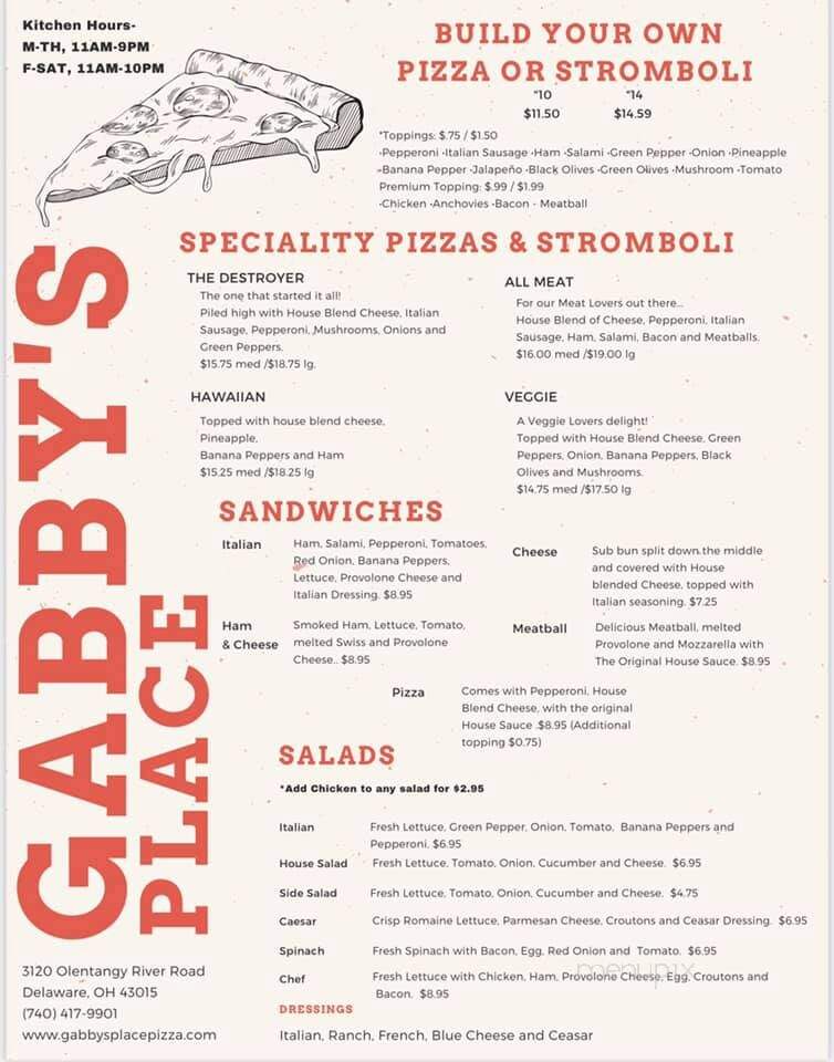 Gabby's Place Bar and Restaurant - Delaware, OH