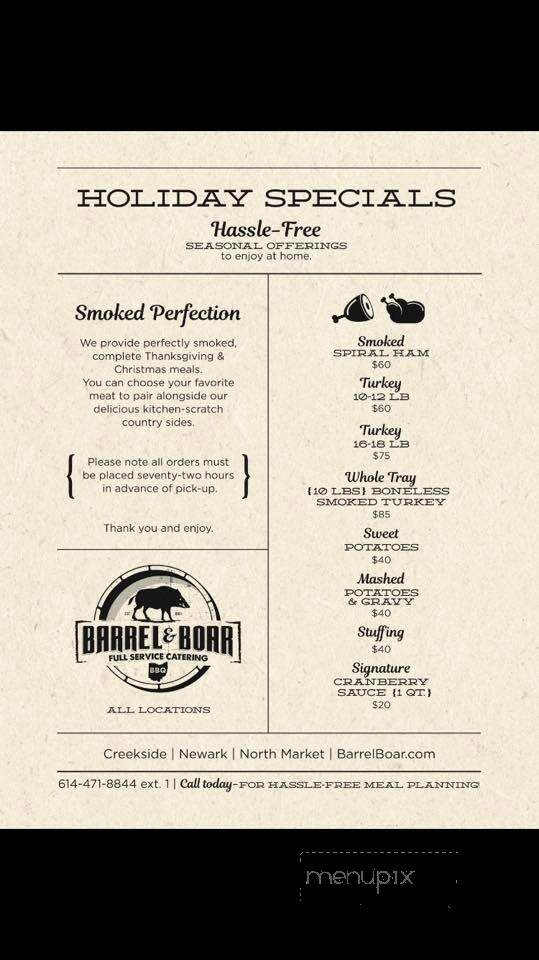 Barrel & Boar - Newark, OH