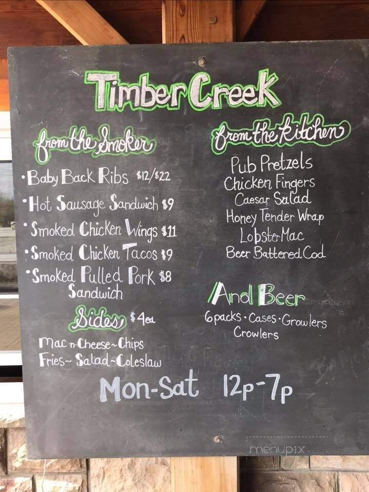 Timber Creek Tap Table - Meadville, PA