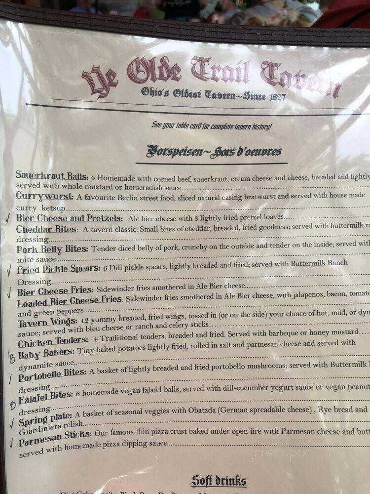 Ye Olde Trail Tavern - Yellow Springs, OH