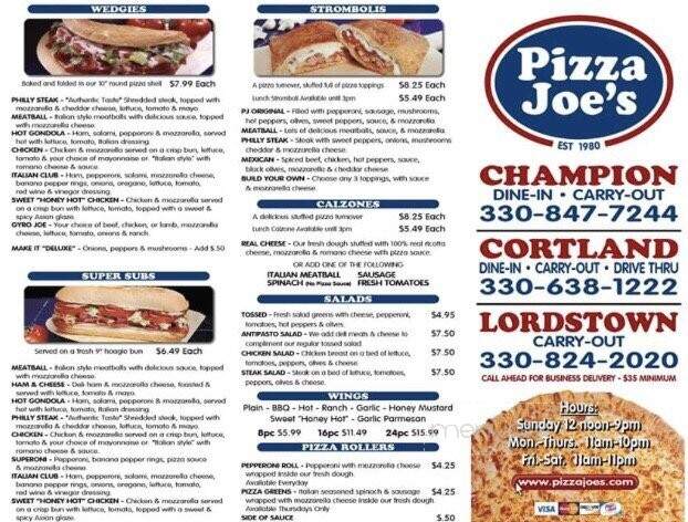 Pizza Joe's - Warren, OH